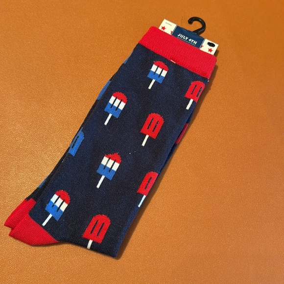 Patriotic Popsicle Men's Socks - Picture 2 of 6